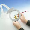Kent Models Flexible Magnifying Desk Top Lense