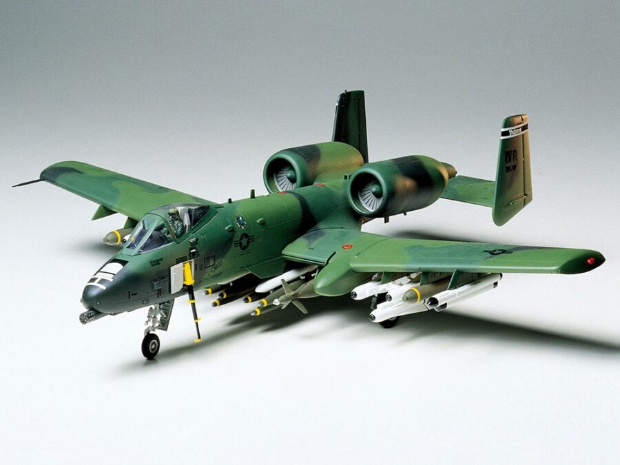 1:48 Scale Tamiya U.S.A.F. Fairchild Republic A-10 Thunderbolt II - Image 2