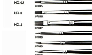 Tamiya HF High Finish Single Brushes *Choose Type