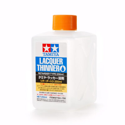 Tamiya Paint Thinner & Retarder For Lacquer Paint [LP Codes] 250ml Bottle