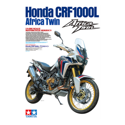 1:6 scale Tamiya Honda CRF1000L Africa Twin Motorbike Model Kit