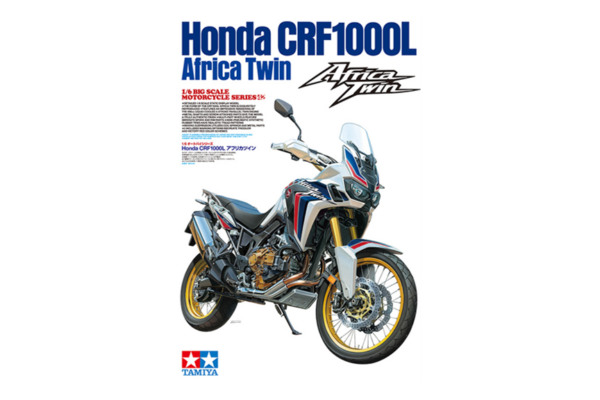 1:6 Scale Tamiya Honda CRF100L Africa Twin Motorbike Model Kit