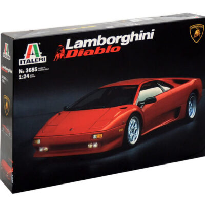1:24 Scale Italeri Lamborghini Diablo Model Car Kit
