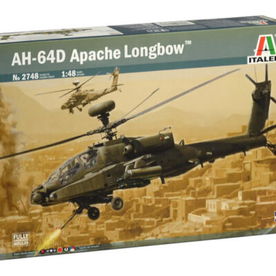 1:48 scale Italeri AH-64D Longbow Apache Model Kit