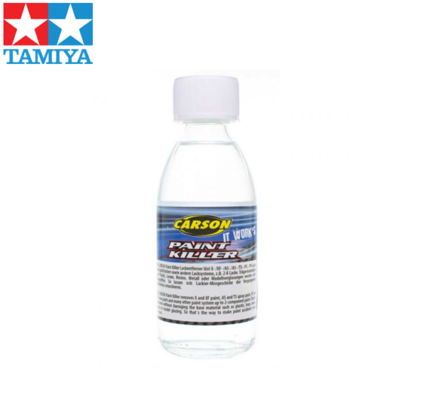 Tamiya Carson Paint Remover To Gently Remove Tamiya Paints From Models
