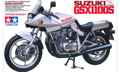 1:12 Scale Tamiya Suzuki GSX1100S Katana Model Kit