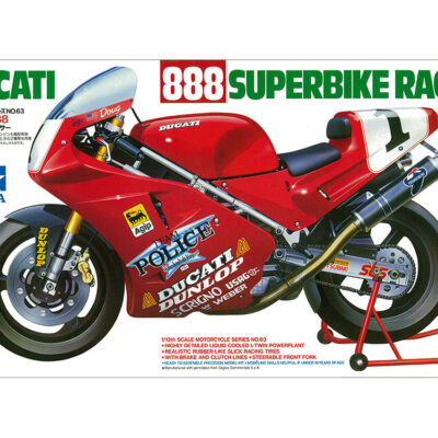1:12 scale Tamiya Ducati 888 Superbike Model Kit