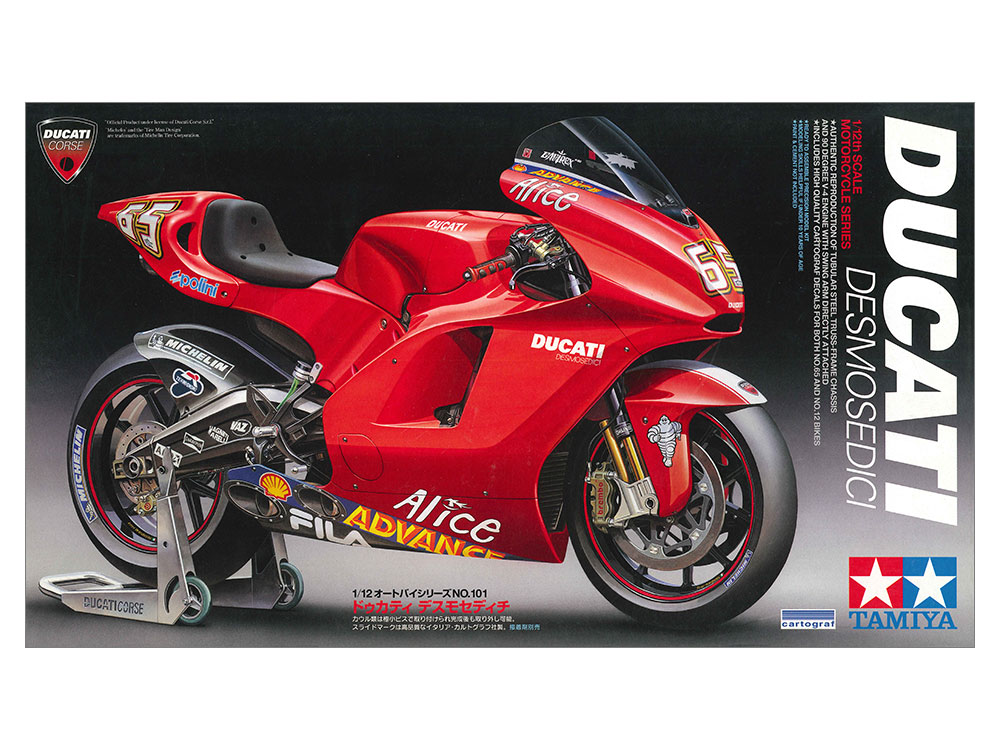 1:12 Scale Tamiya Ducati Desmosedici Model Kit