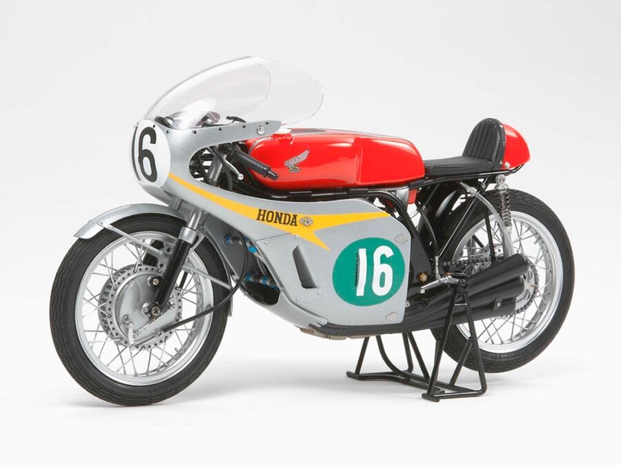 1:12 Scale Tamiya Honda RC166 GP Racer Model Kit - Image 2