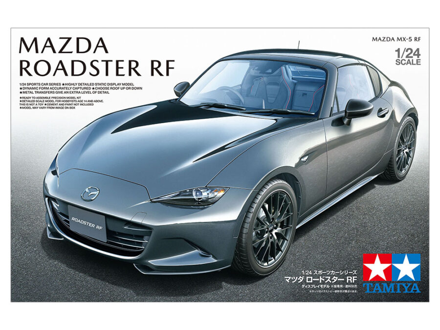 1:24 Scale Tamiya Mazda MX-5 RF Model Kit