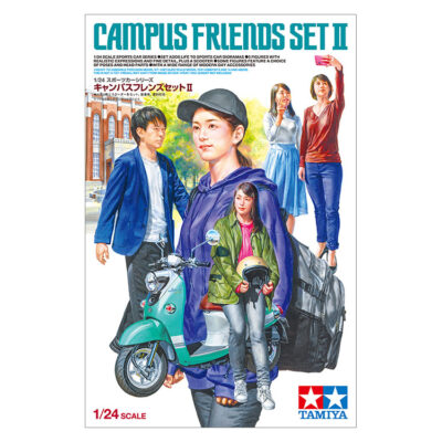 1:24 Scale Tamiya Campus Friends Modern Figures Model Kit