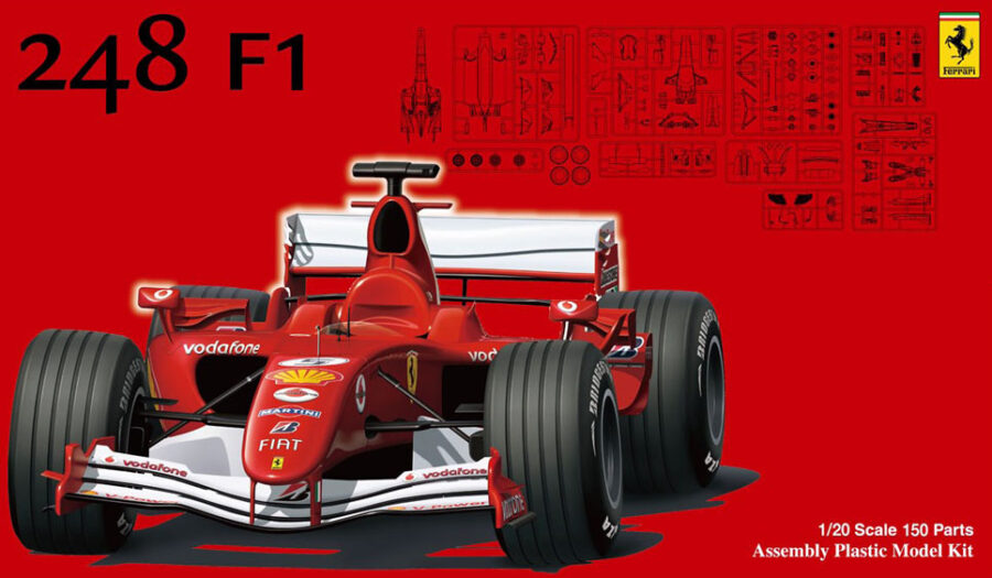 1:20 Scale Fujimi Ferrari 248 F1 2006 Model Kit
