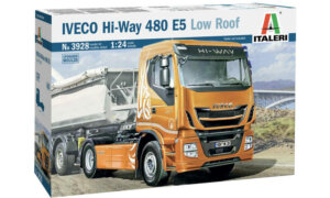 1:24 Scale Italeri Iveco Hi-Way 490 ES (Low Roof) Model Kit #