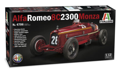 1:12 Italeri Alfa Romeo 8C 2300 Monza Model Kit