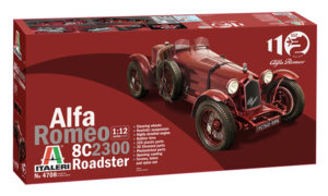 1:12 Scale Alfa Romeo 8C/2300 Roadster (1931-1933) 100th Model Kit #