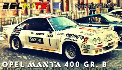 1:24 Scale Belkits Opel Manta 400 Group B Jimmy McRae Rally Model Kit