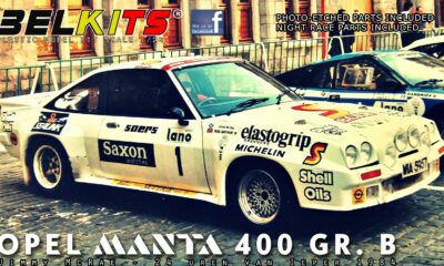1:24 Scale Belkits Opel Manta 400 Group B Jimmy McRae Rally Model Kit