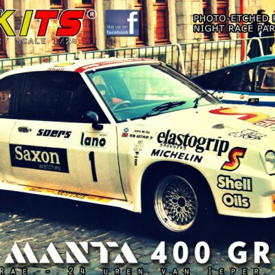 1:24 Scale Belkits Opel Manta 400 Group B Jimmy McRae Rally Model Kit