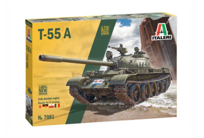 1:72 Scale Italeri T-55 A Tank Model Kit