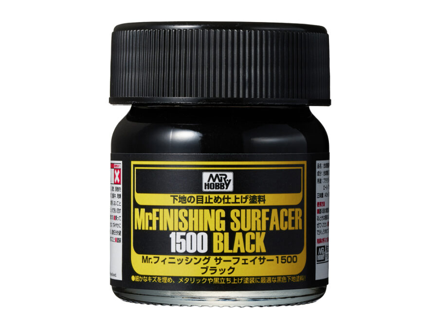 Mr.Hobby Surfacer 1000/1500 40ml Jar - By Hand/Airbrush - Image 7