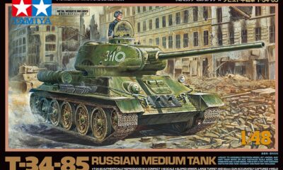1:48 Scale Tamiya T-34-85 Russian Medium Tank Model Kit