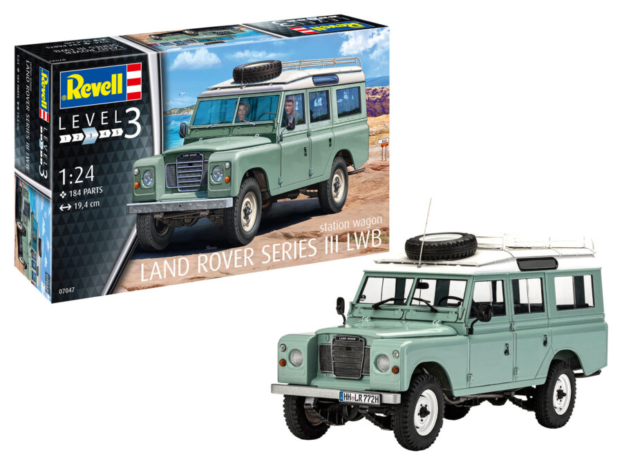 1:24 Scale Revell Land Rover Series III LWB