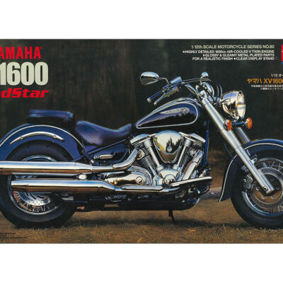 1:12 scale Tamiya Yamaha XV1600 Road Star Model Kit