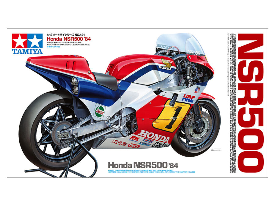 1:12 Scale Tamiya Honda NSR 500 84' Model Bike Kit