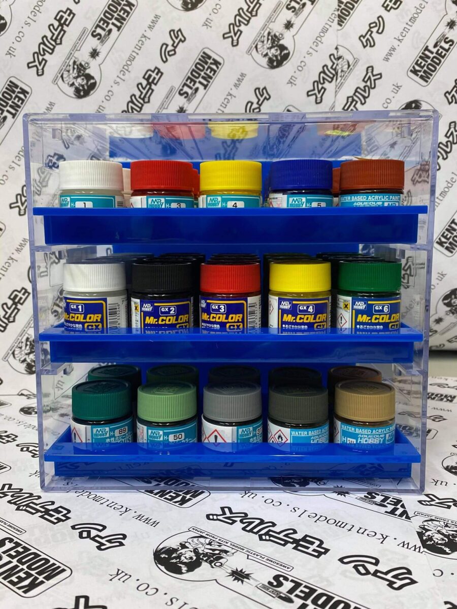 Mr.Hobby Mr.Storage Stand 3 Shelves For Paints - Image 3