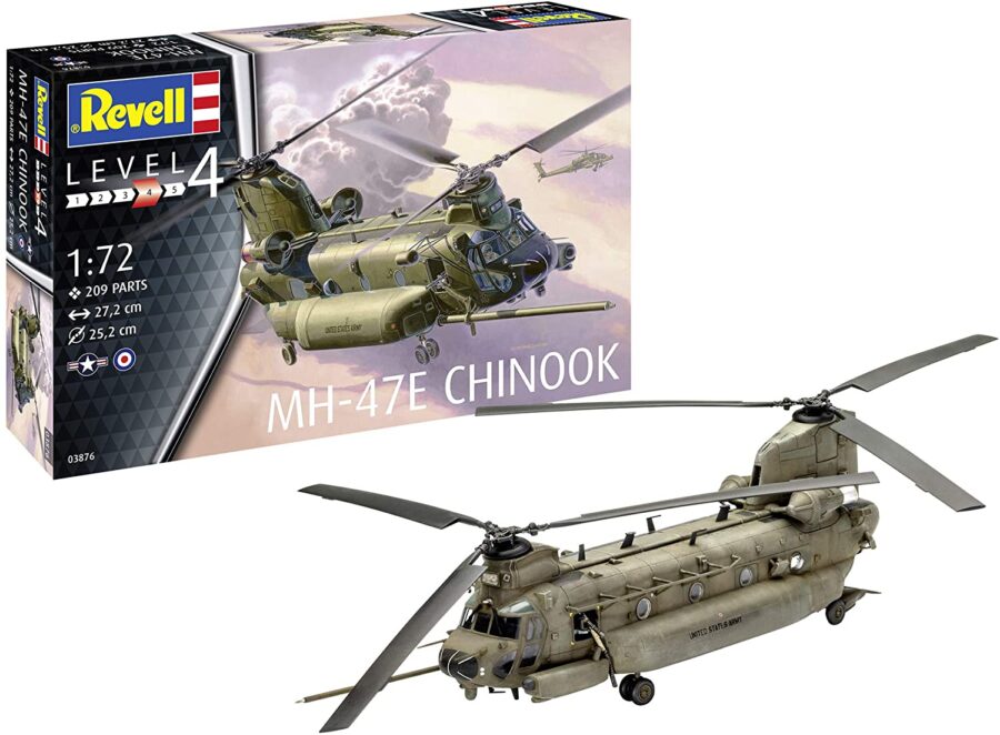 Revell 1:72 Scale MH-47 Chinook Model Kit