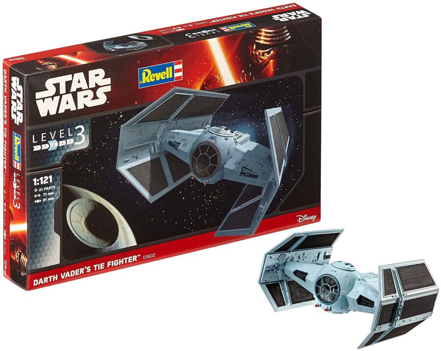 1:121 Scale Revell Darth Vaders Tie Fighter Model Kit