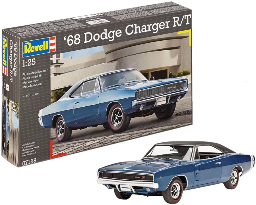 1:25 Scale Revell 68' Dodge Charger R/T