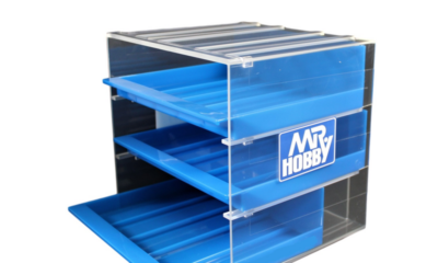 Mr.Hobby Mr.Storage Stand 3 Shelves For Paints