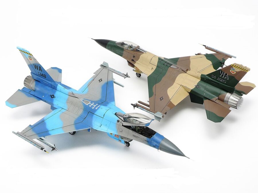 1:48 Scale Tamiya F-16 C/N AGGRESSOR Model Kit - Image 4