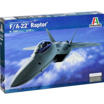 1:72 scale Italeri F-22 Raptor