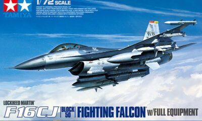 1:72 Scale Tamiya F-16 CJ Fighting Falcon - Block 50 w/Full Equipment