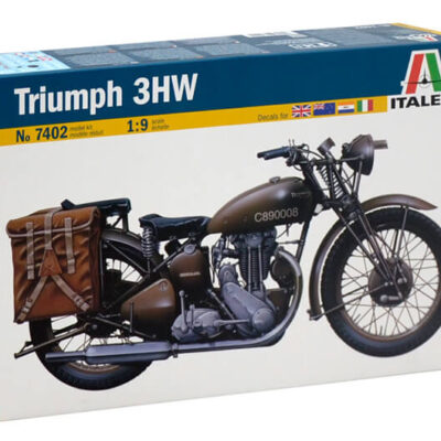 1:9 scale Italeri Triumph Military 3HW Solo Model Kit