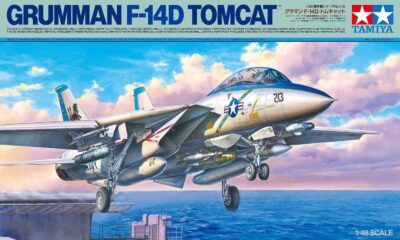 1:48 Scale Tamiya Grumman F-14D Tomcat Plane Model Kit