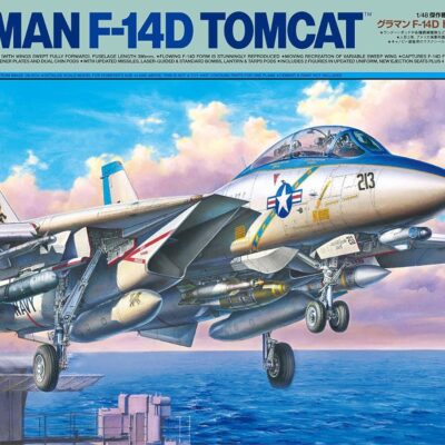 1:48 scale Tamiya Grumman F-14D Tomcat Plane Model Kit