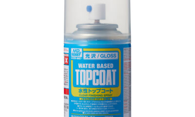 Mr.Hobby Top Coat Spray Paints *CHOOSE FINISH