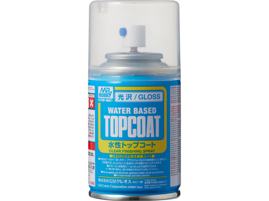 Mr.Hobby Top Coat Spray Paints *CHOOSE FINISH