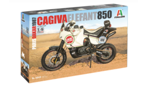 1:9 Scale Italeri Cagiva Elephant 850 Model Kit # 1714