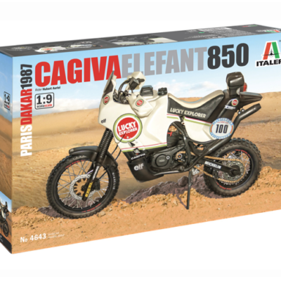 1:9 Scale Italeri Cagiva Elephant 850 Model Kit