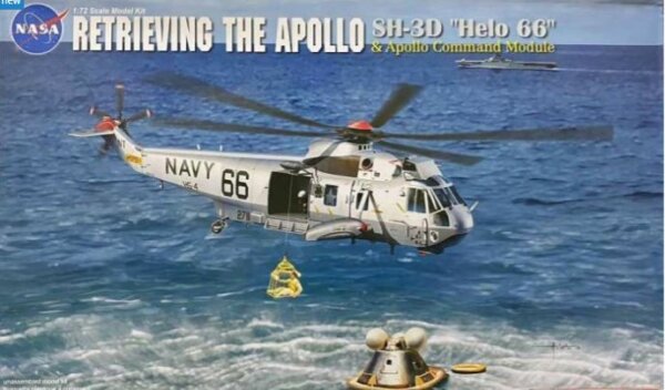 1:72 Scale Dragon Apollo Recovery SH-3D'HELO 66' Model Kit