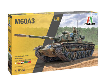 1:35 Scale Italeri M60A3 Tank Model Kit