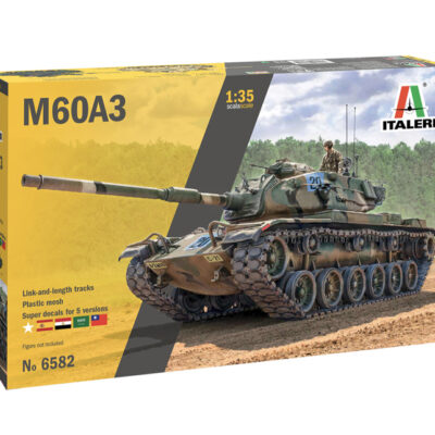 1:35 scale Italeri M60A3 Tank Model Kit