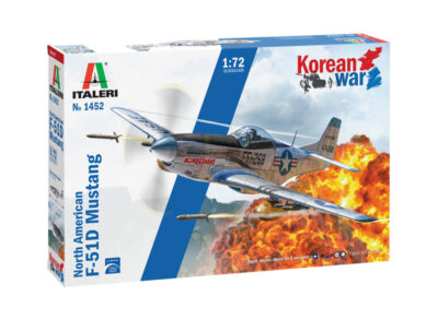1:72 Scale Italeri  North-American F-51D Mustang Korean War