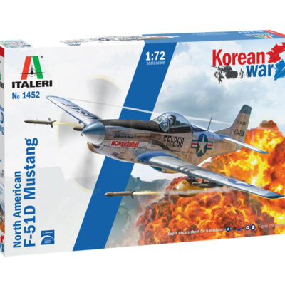 1:72 scale Italeri North-American F-51D Mustang Korean War