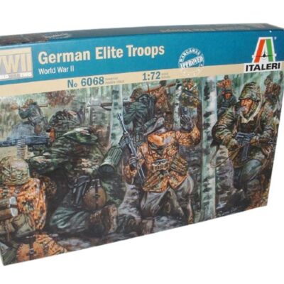 1:72 scale Italeri WW2 Diorama Models - German Elite Troops