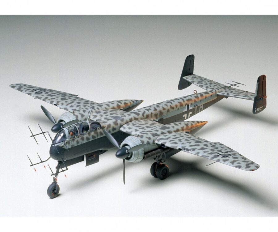 1:48 Scale Tamiya Heinkel He 219 A-7 "Uhu" Model Kit - Image 2